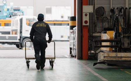アマノ機工 作業風景 写真